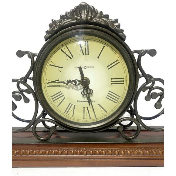 Howard Miller Adelaide Mantel Clock Westminster Chime Quartz Ornate - Picture 3 of 7
